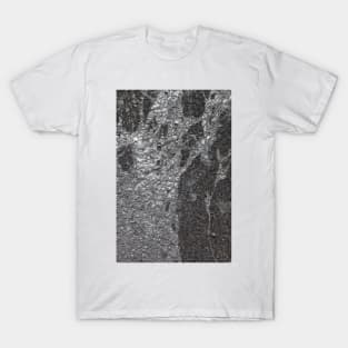 Dark black glue T-Shirt